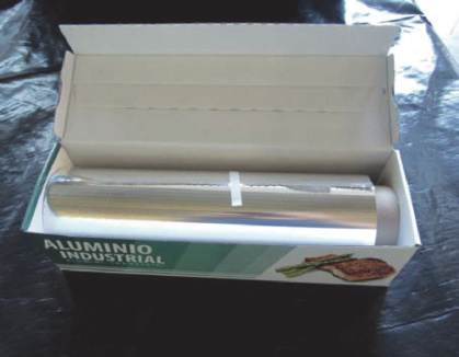 Papel de aluminio industrial